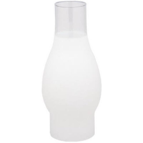 Brightbomb 83091 8.5 in. Frosted Glass Chimney - Pack Of 6 BR30170
